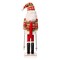 Kurt Adler 15-Inch Ski Santa With Christmas Sweater Nutcracker
